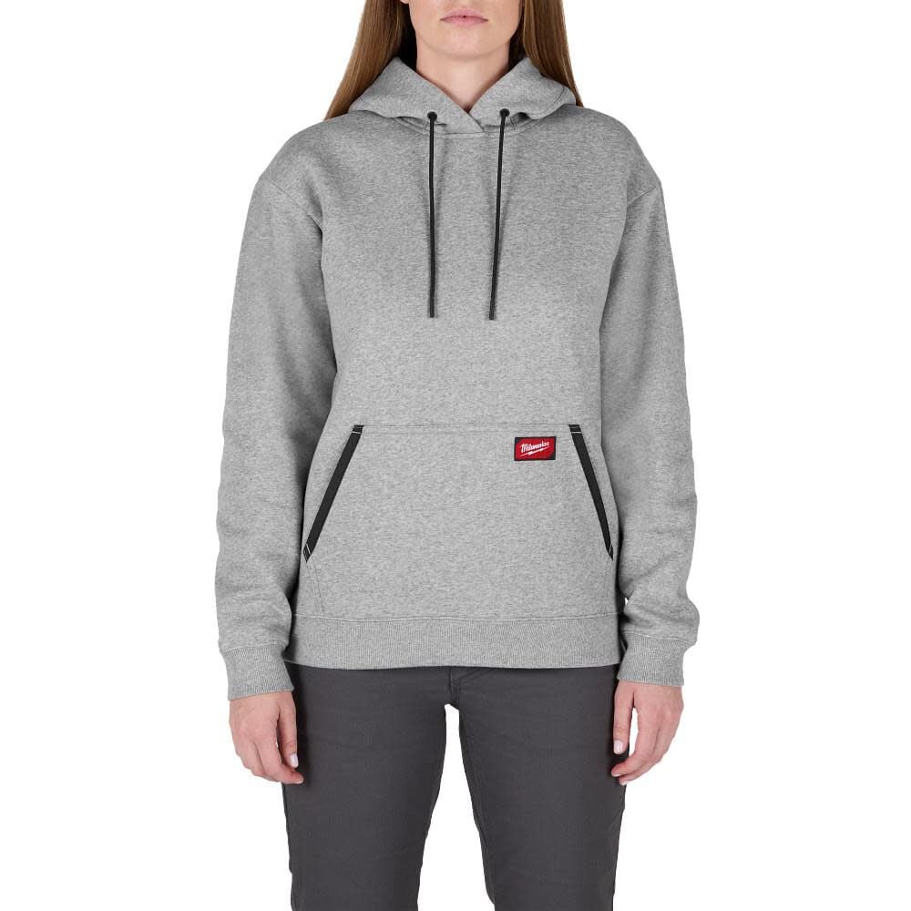 Milwaukee Womens FREEFLEX Pullover Hoodie, Gray Size 2XL – F251G-2X