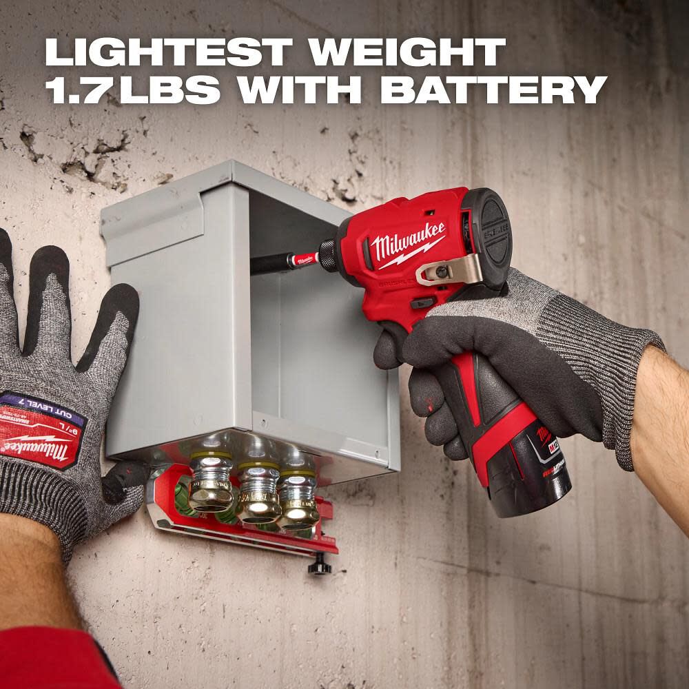 Milwaukee M12 Subcompact Brushless 2-Tool Combo Kit, large image number 9