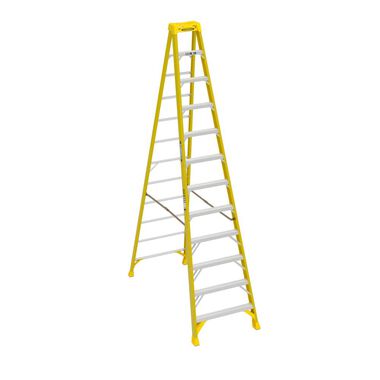 Werner 12 Ft. Type IAA Fiberglass Step Ladder, large image number 0