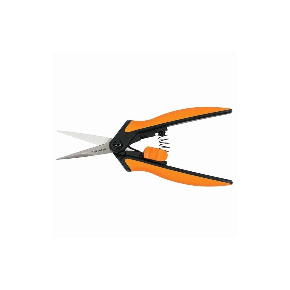 Fiskars Micro-Tip 6 Inch Stainless Steel Pruning Snip with Softgrip Handle, large image number 3