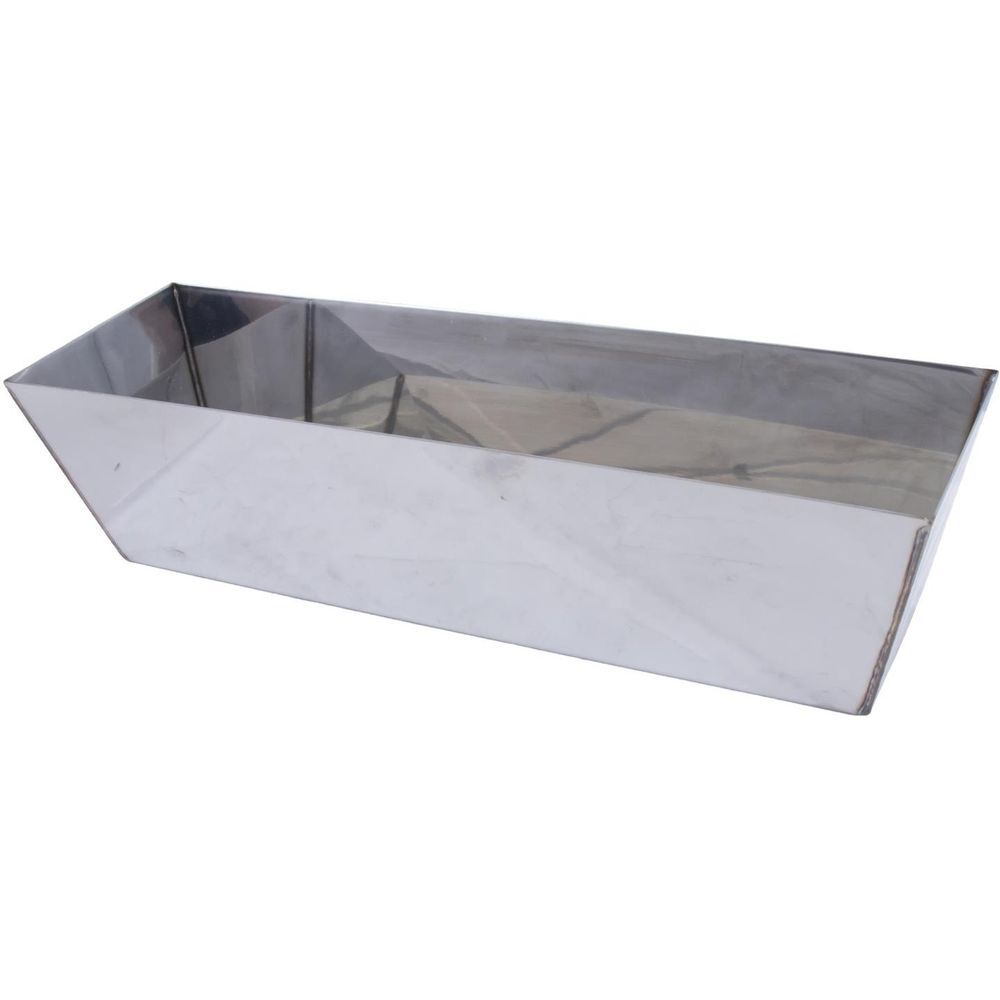 Marshalltown Heli Arc Mud Pan 12in Stainless Steel Design, large image number 4