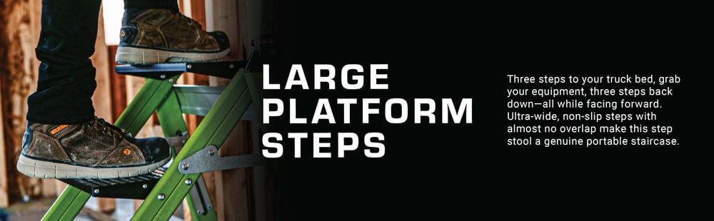 Little Giant Safety Jumbo Step Stool with Handrail, large image number 16