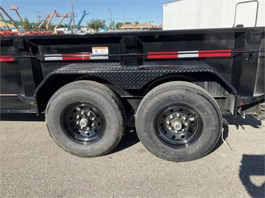 Diamond C 14 Ft. x 82 In. Heavy Duty Low Profile Dump Trailer, large image number 12