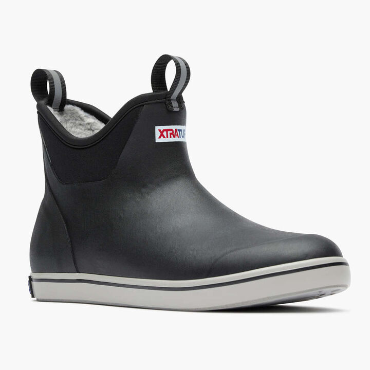XTRATUF Men's Fleece Lined Cold Weather Ankle Deck Boot, swatch