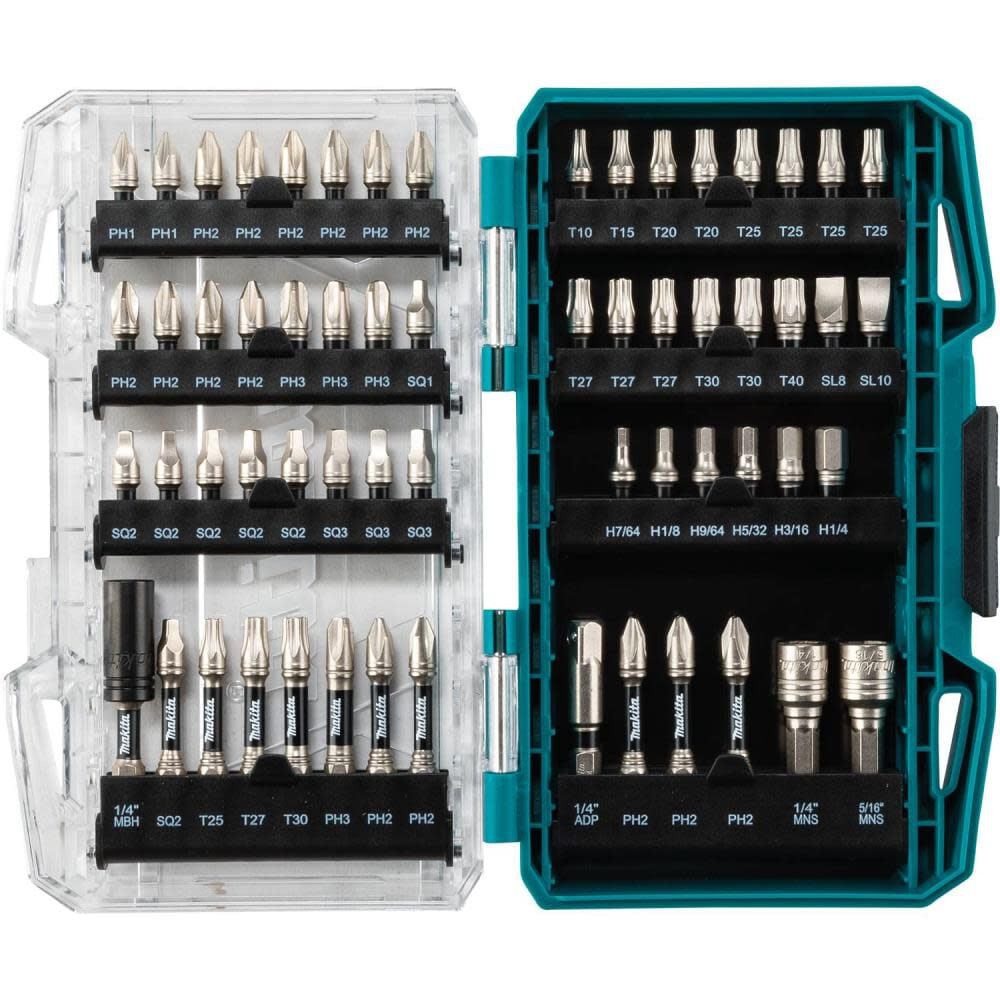 Makita Impact XPS 60 Pc. Impact Bit Set E-01644 - Acme Tools