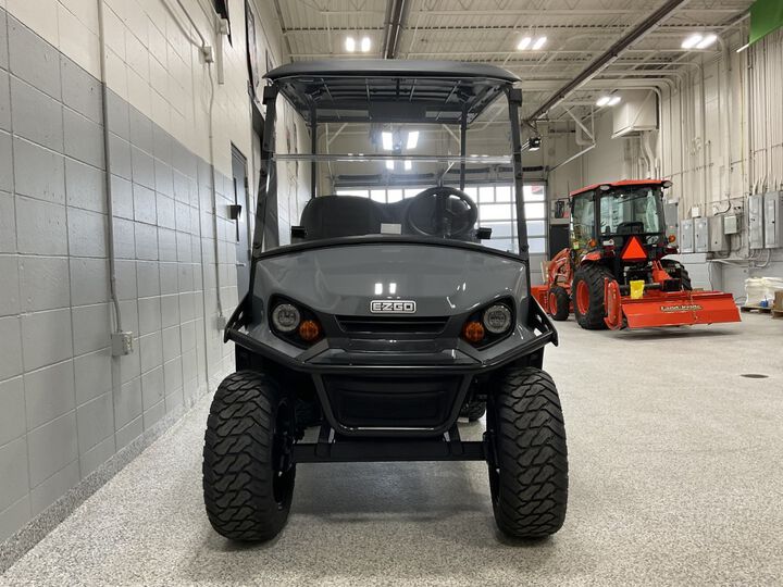 E-Z-GO Express S4 Elite 4 Passenger Battery Golf Cart Slate Gray, large image number 1