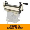 Baileigh SR-1220M 12-Inch Manual Slip Roll Machine, 20-Gauge Mild Steel Capacity, small image number 3