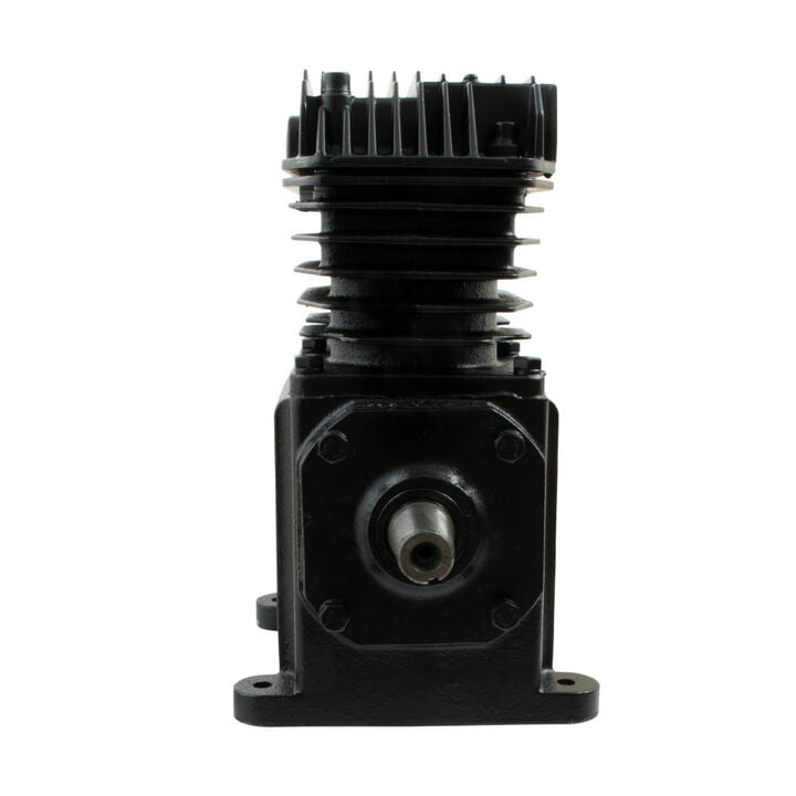 Powermate Universal Replacement Single Stage Inline Twin Cylinder Oil Lubricated Pump 1.9 RHP, large image number 2