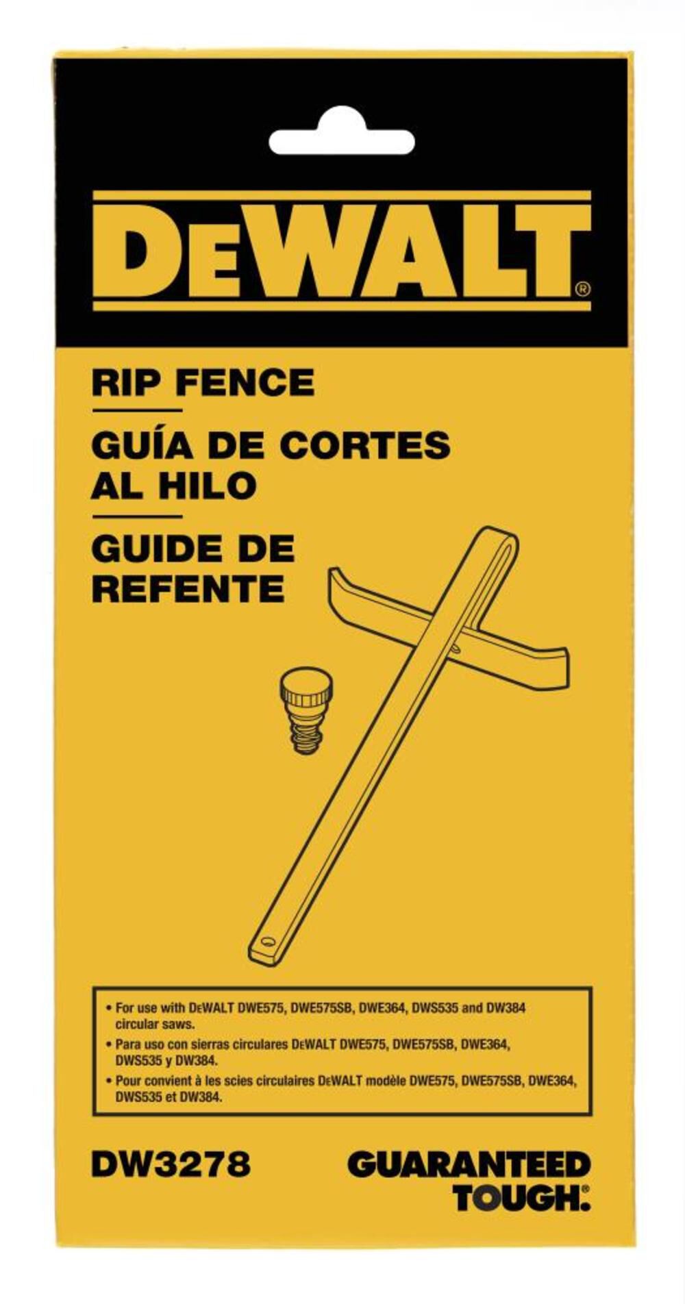 Dewalt 2025 rip fence