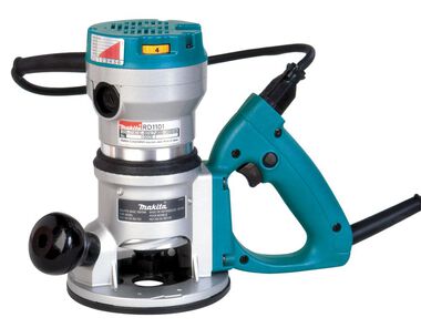 Makita 2-1/4 H.P. D-Handle Router, large image number 0