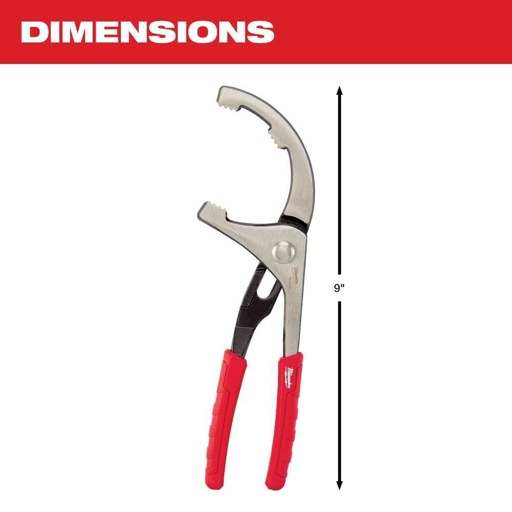 Milwaukee PVC/Oil Filter Pliers, large image number 3