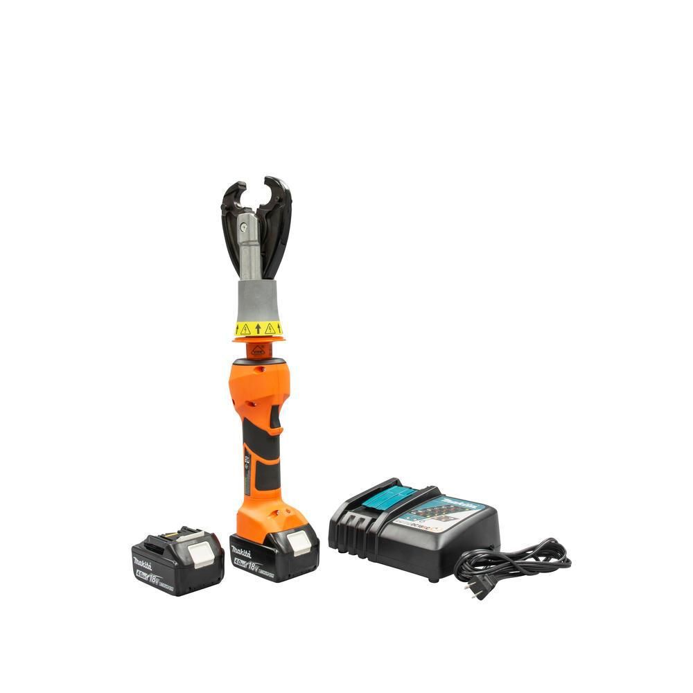 Greenlee Insulated In Line Indent Crimper 6 Ton with CJK Head Kit, large image number 2
