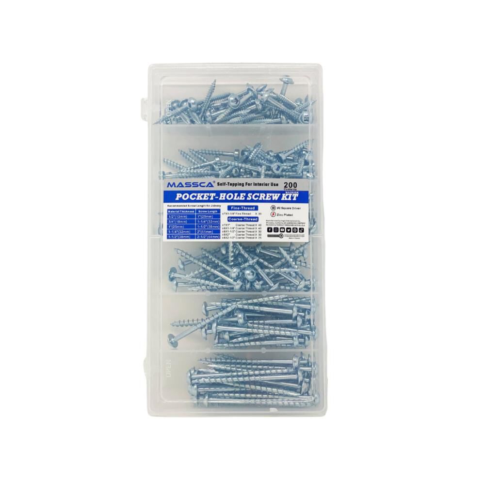 Massca aluminum pocket hole jig system store pro m2