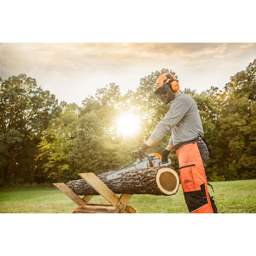 Stihl MS 201 C-EM 63PS3 7413 16 Inch Bar Gas Powered Rear Handle Chainsaw, large image number 9