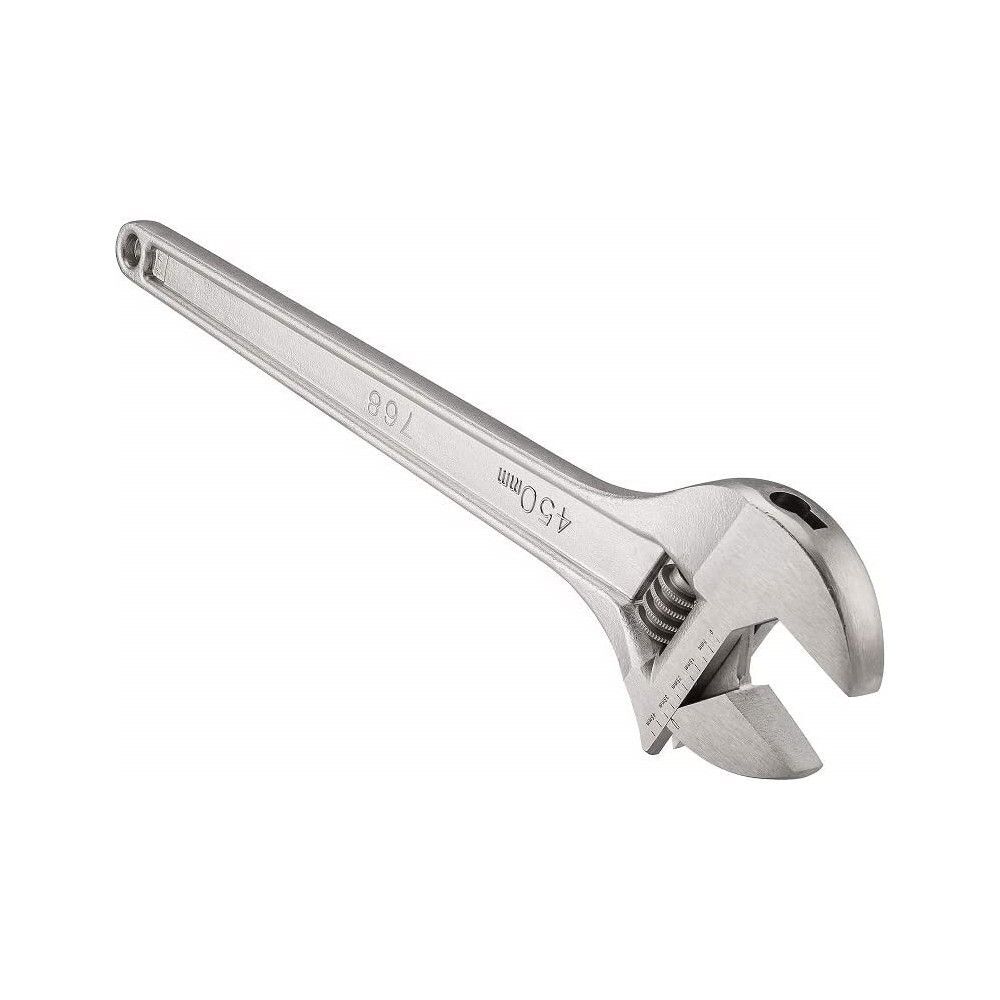Ridgid Model 768 18 in High Grade Alloy Steel Adjustable Wrench, large image number 3