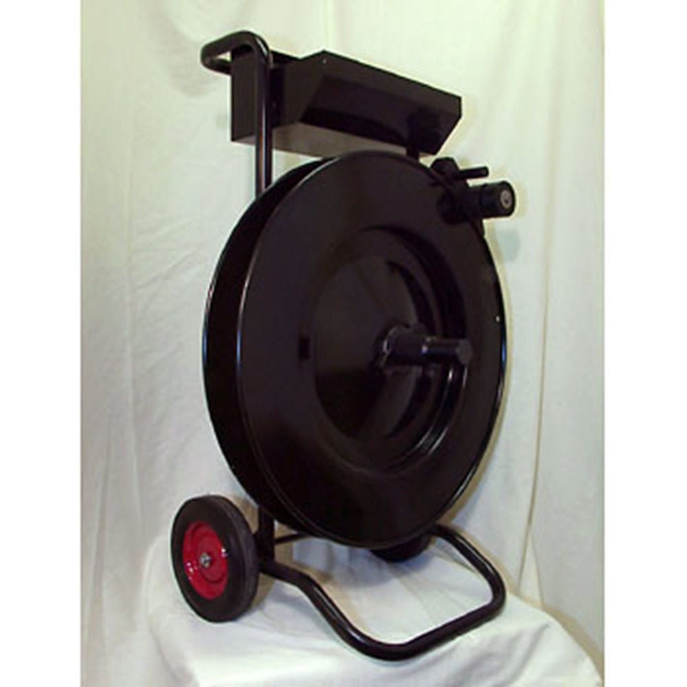 Industrial Fairway Metal & Plastic Banding Strap Dispenser Cart, large image number 2