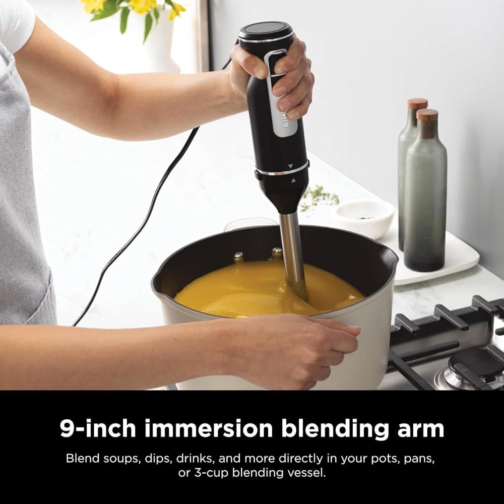 Ninja Foodi 120V 3 Cups 5 Speed Power Mixer System Black, large image number 7
