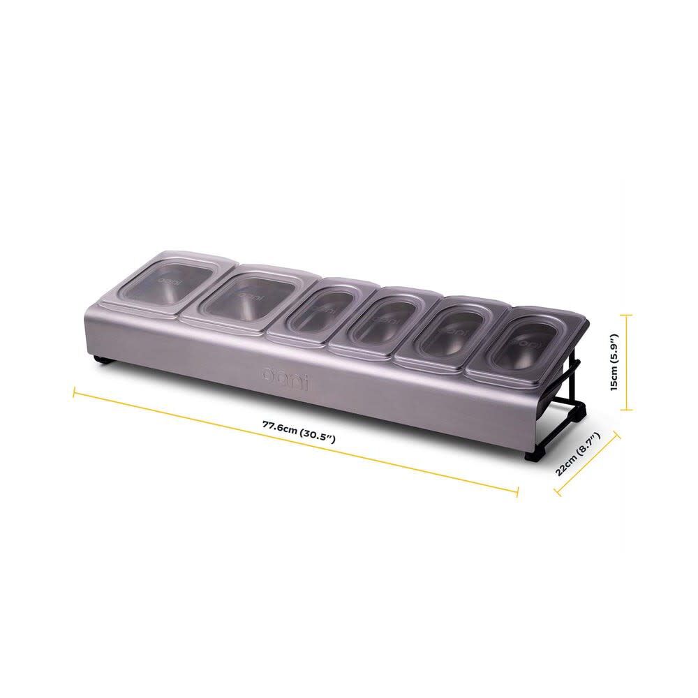 Ooni Stainless Steel Pizza Topping Station, large image number 11