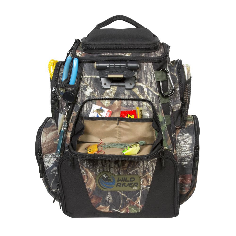 Wild river nomad discount tackle lighted backpack trays