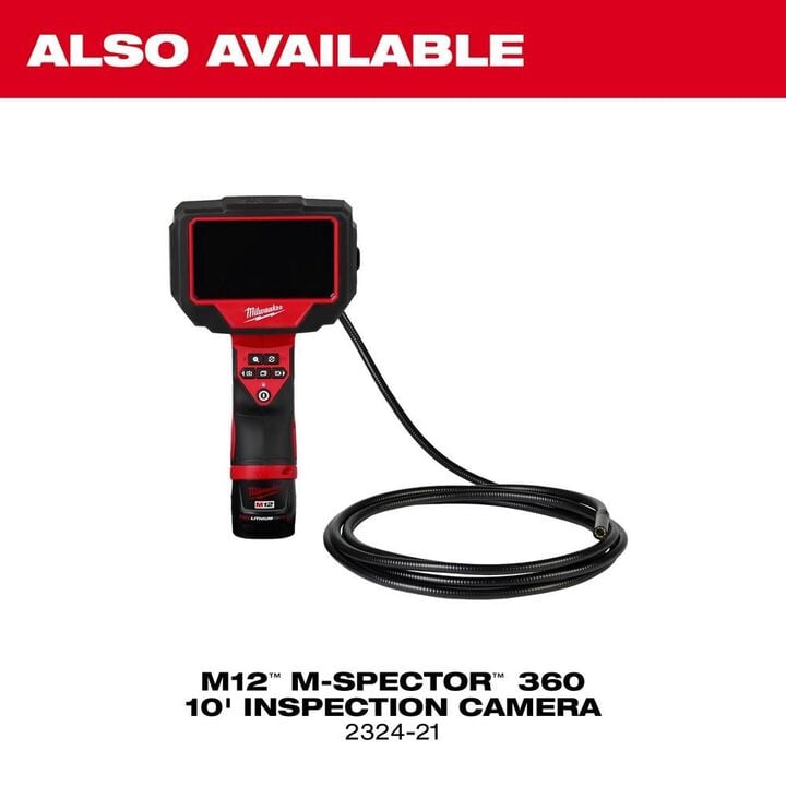 Milwaukee M12 M Spector 360 10' Inspection Camera Kit, large image number 9
