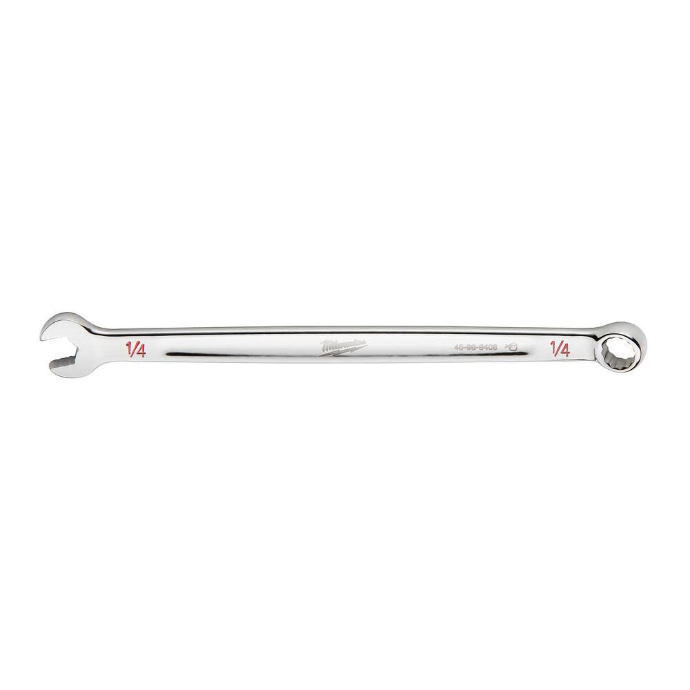 Milwaukee 1/4 in. SAE Combination Wrench, large image number 1