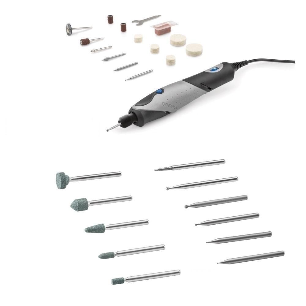 Dremel 120V Corded Rotary Tool Kit & Accessory Micro Kit - Bundle, large image number 1
