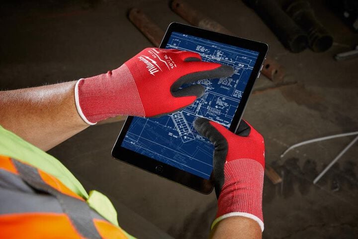 Milwaukee Cut Level 1 Nitrile Dipped Gloves, large image number 1