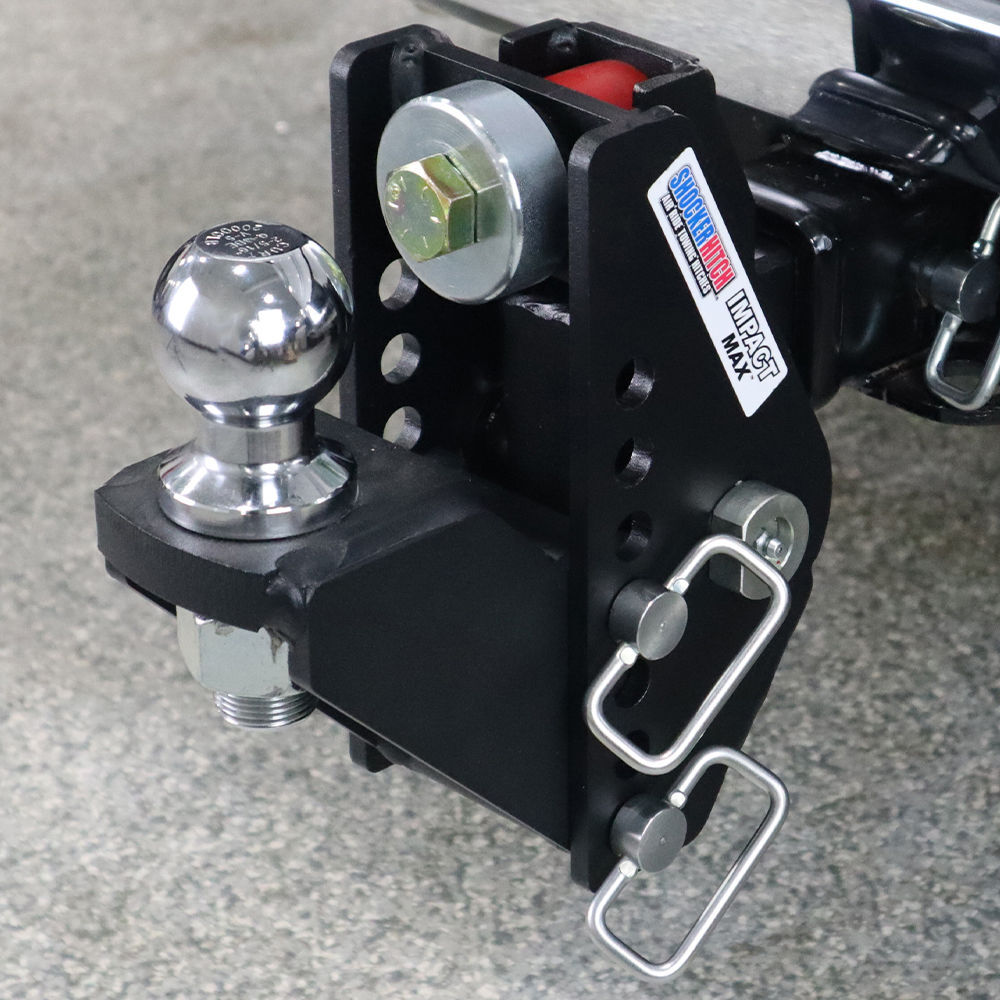 Shocker Hitch 20K Impact Max 2 Inch Cushion Hitch & Drop Ball Mount 2 Inch Hitch Ball, large image number 10