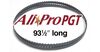 Olson Saw Company 93-1/2inx1/4inx0 in25x6 Hook AllPro PGT Band Saw Blade, small image number 2