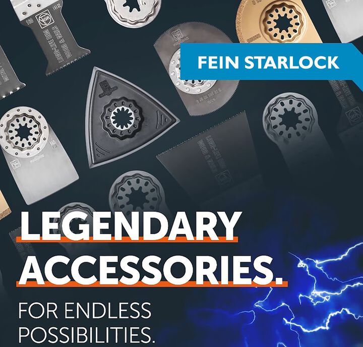 Fein Promotional TITAN Starlock E-Cut long-life OMT Saw Blade 1-3/8 Inch x 2 Inch 10 Pieces, large image number 7