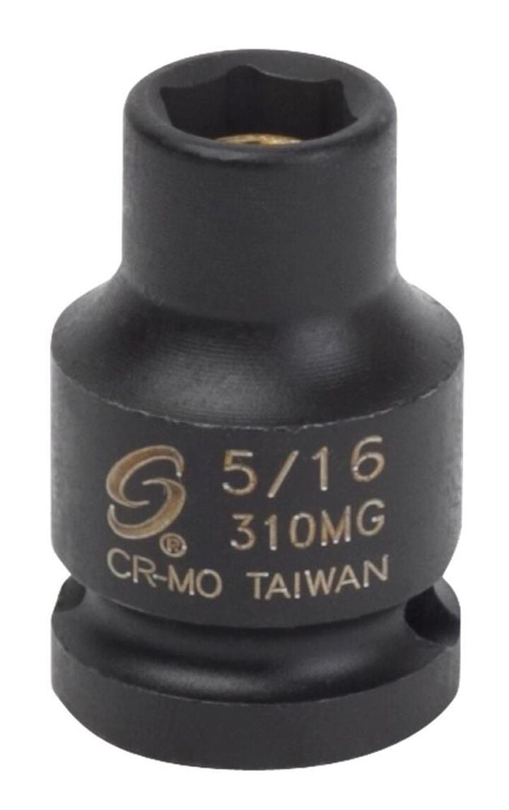 Sunex 3/8 Inch Drive 5/16 Inch Magnetic Impact Socket, large image number 0