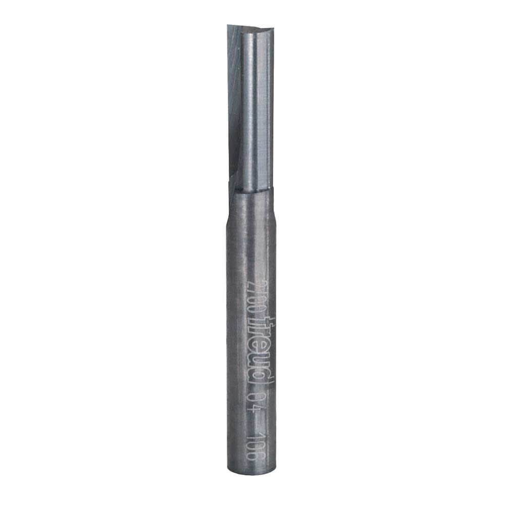 Freud 1/4 In. (Dia.) Double Flute Straight Bit with 1/4 In. Shank, large image number 1