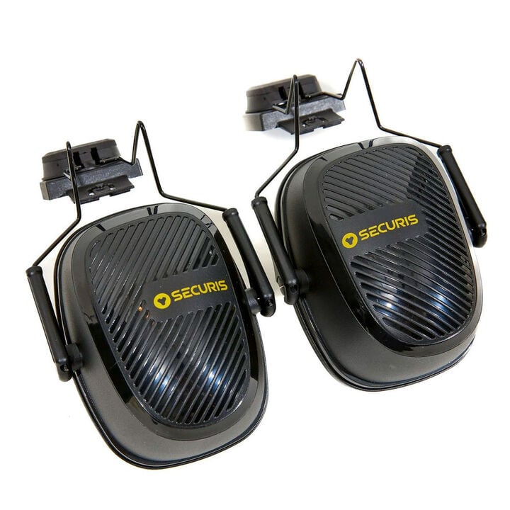 SECURIS 28 dB NRR Quick-Connect Earmuff for SEC24 Helmet