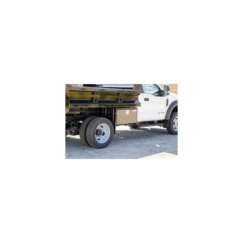 Buyers Products Company 18x18x36 Inch Black Steel Underbody Truck Box With Paddle Latch, large image number 7