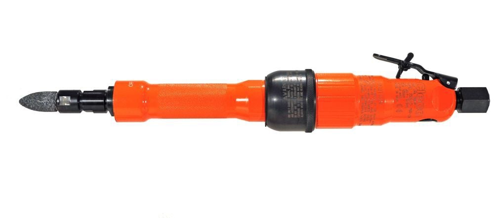 Cleco Extended Inline Grinder 1/4' Collet Rear Exhaust, large image number 2