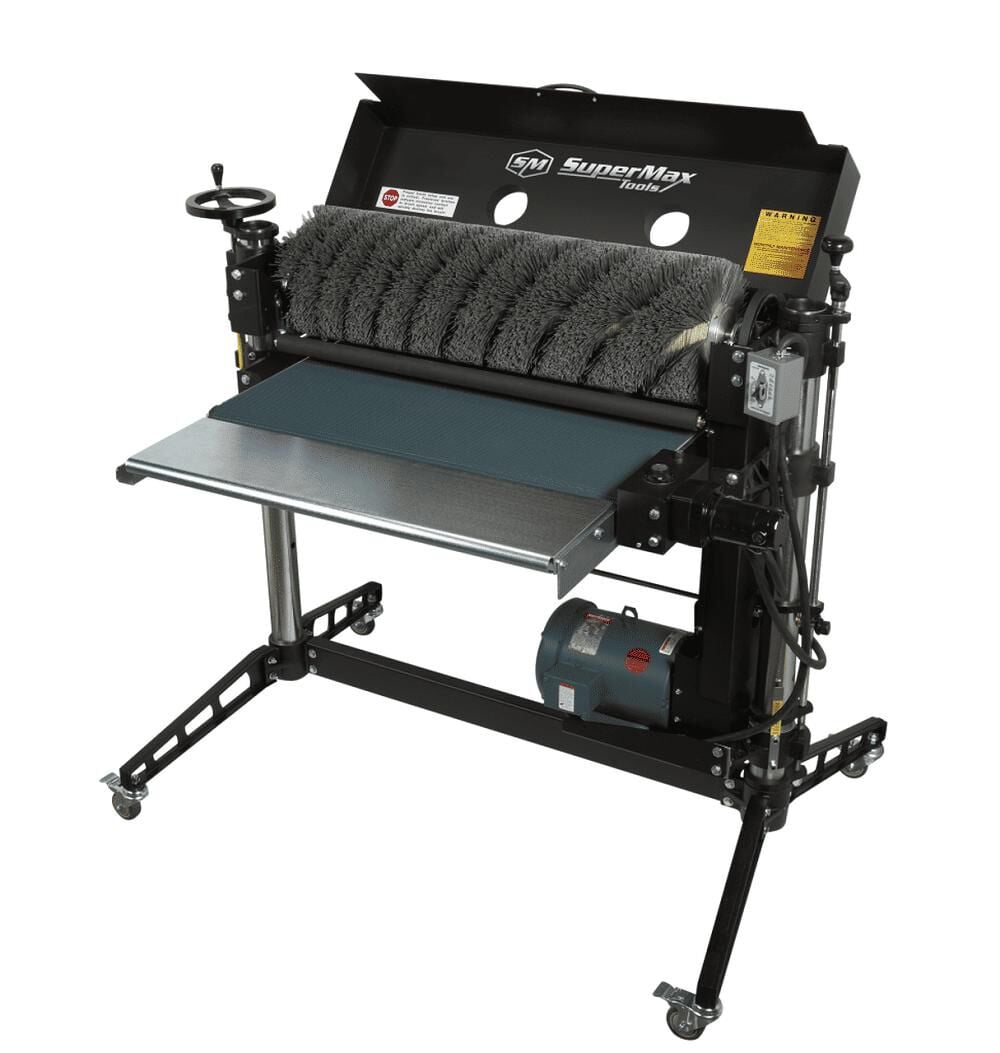Supermax Tools 49 In. 7.5HP 220V Single Brush Sander - 3 Phase, large image number 3
