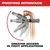 Milwaukee 1/2 Inch - 1-1/4 Inch CTS-V Pivoting Press Ring Kit for M12 FORCE LOGIC Press Tool, small