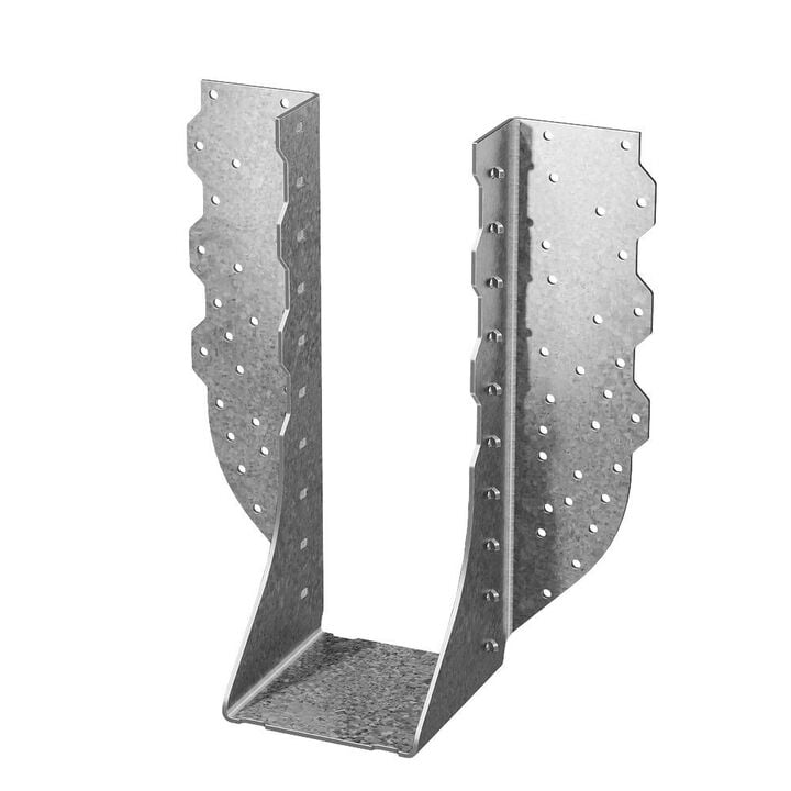 Simpson Strong-Tie 12 Gauge Galvanized Heavy Girder Joist Hanger with 20ct SD10212 Screws, large image number 1