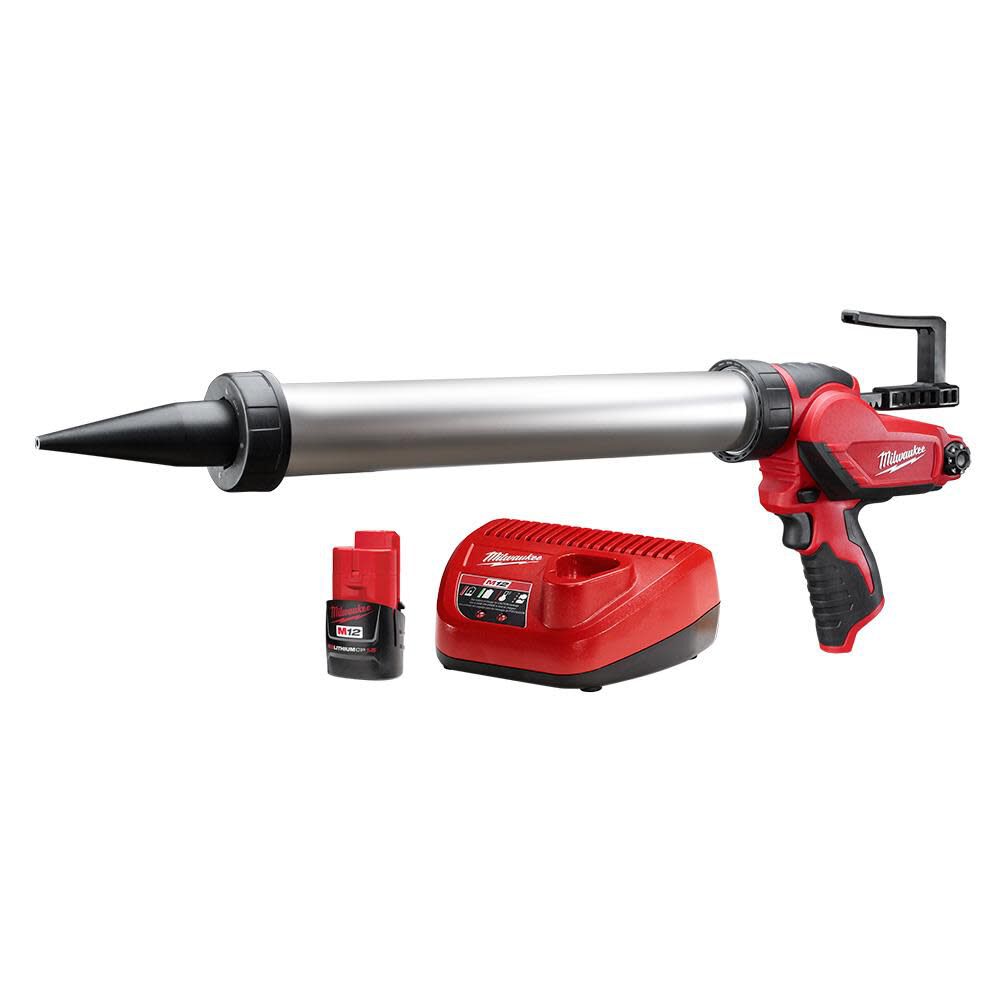 Milwaukee M12 Sausage Caulk Gun Kit, large image number 1