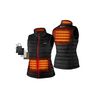 ORORO Womens Black Classic Heated Vest Kit Medium, small