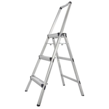 Xtend and Climb 3-Step 225-lb Load Capacity Silver Aluminum Step Stool, large image number 0