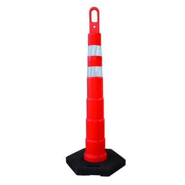 Vizcon 42in Looper Cone with Two 3in Collars & 16 Lbs Base