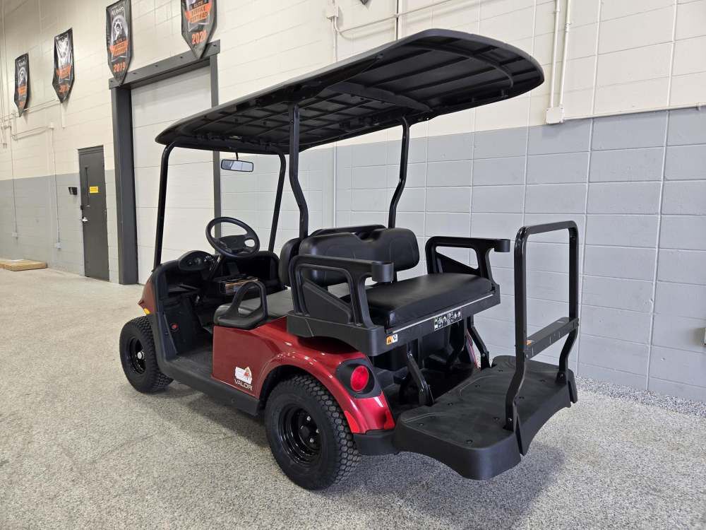 E-Z-GO Valor 4-Seat Electric Golf Cart Inferno Red, large image number 8