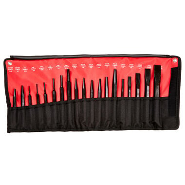 Mayhew Steel Products 19-Piece 7019-K Pro Punch and Chisel Kit