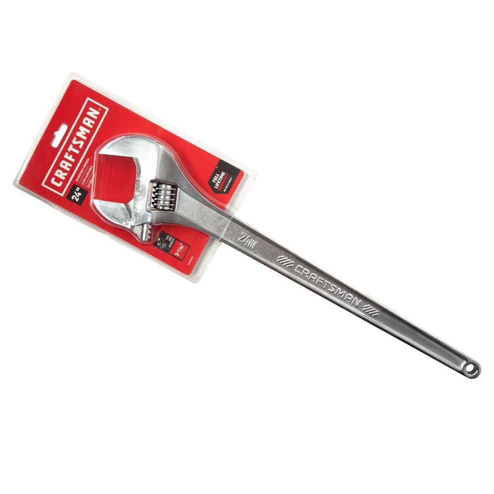 CRAFTSMAN 24 Inch All Steel Adjustable Wrench, large image number 8
