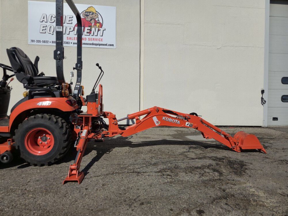 Kubota BX23SLSB-R 21.6 HP 4WD Sub-Compact Diesel Tractor Backhoe Used 2019, large image number 9