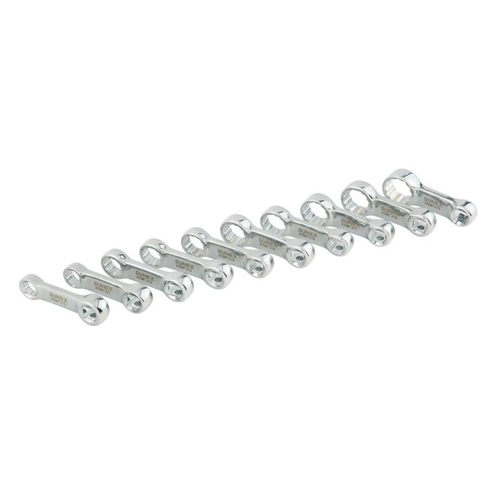 Sunex 3/8 Inch Drive Metric Torque Adapter Set 10 Pieces