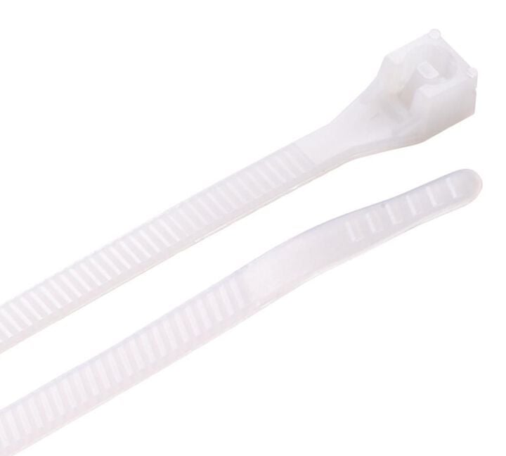 Gardner Bender DoubleLock Cable Tie Natural 8 In. (75 lb) 1000/Bag
