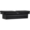 Buyers Products Company 18x20x71 Inch Textured Matte Black Diamond Tread Aluminum Gull Wing Truck Box, small image number 1