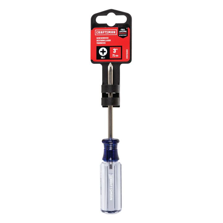 CRAFTSMAN PH #1 x 3 Inch Acetate Screwdriver, large image number 2